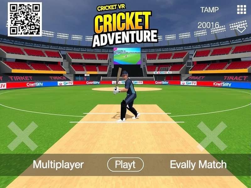 Cricket VR Adventure Multiplayer Match